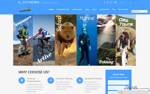 Digital Brand Agency Website design and web development Randburg JHB SA internet marketing website development