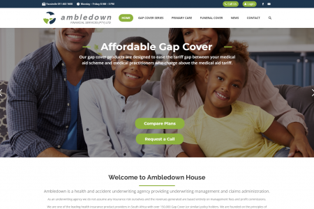 ambledown website design